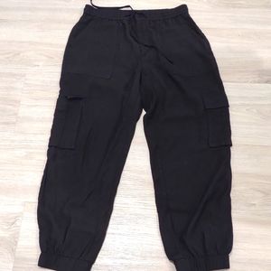Zara cargo pants with drawstring